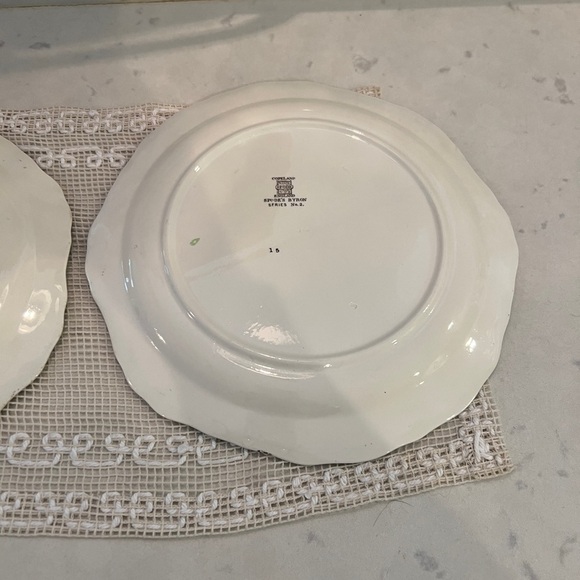 2 Copeland Spode Pattern Byron divided plates - Picture 8 of 9